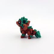 Elemental Dragon Hatchlings Set | 3D Printed Dragons | Fire Water Leaf Crystal Feather Classic Dragons | Fantasy Figurine Collection