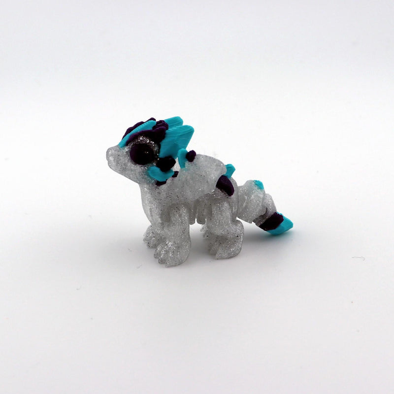 Elemental Dragon Hatchlings Set | 3D Printed Dragons | Fire Water Leaf Crystal Feather Classic Dragons | Fantasy Figurine Collection