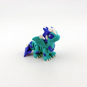 Elemental Dragon Hatchlings Set | 3D Printed Dragons | Fire Water Leaf Crystal Feather Classic Dragons | Fantasy Figurine Collection