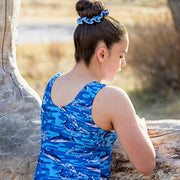 Camouflage Sharks Leotard - AERO Leotards