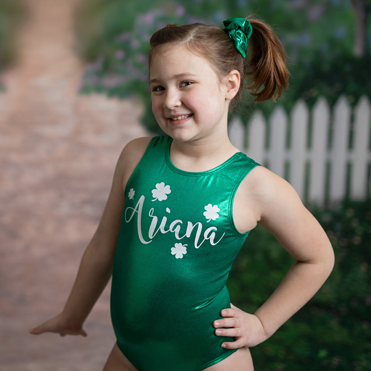 Shamrock Leotard Personalized — AERO Leotards