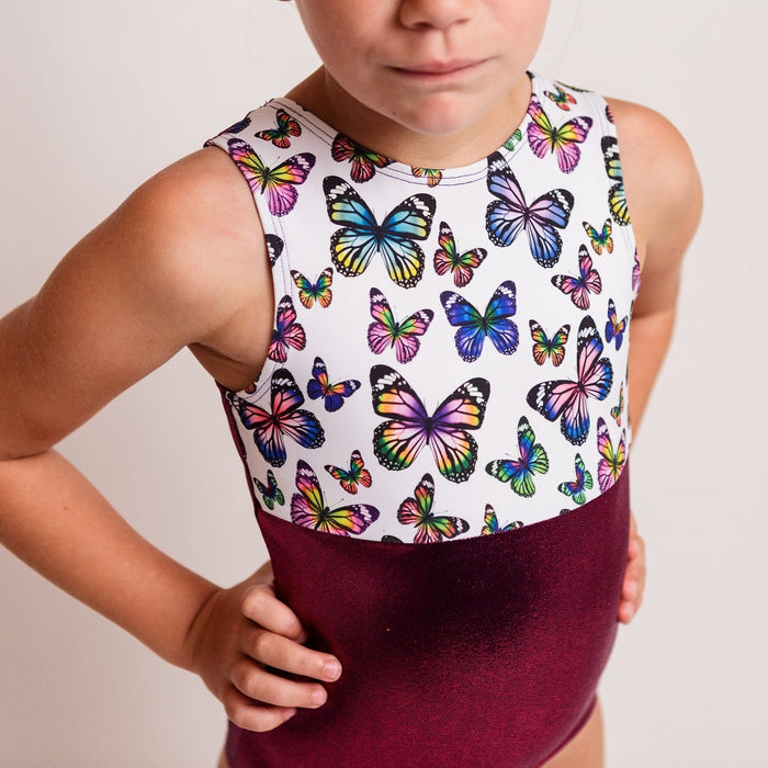 Colorful Butterfly Leotard