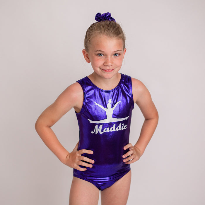Straddle Leap Leotard - Personalized