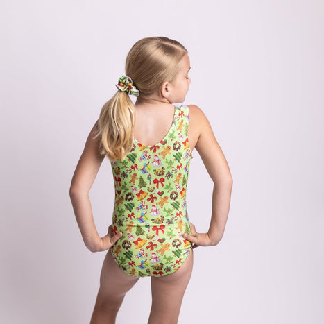 Merry Christmas Reindeer Leotard