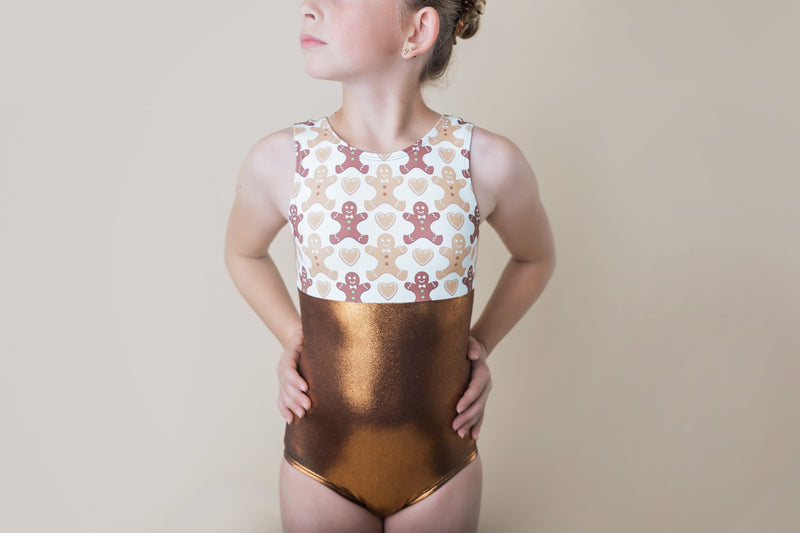 Gingerbread Cookie Leotard