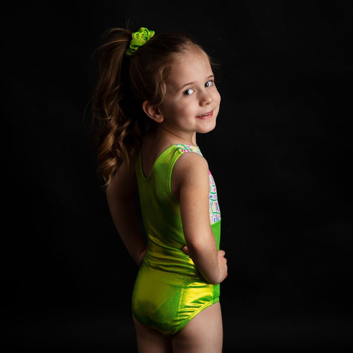 Lime Name Leotard - Personalized