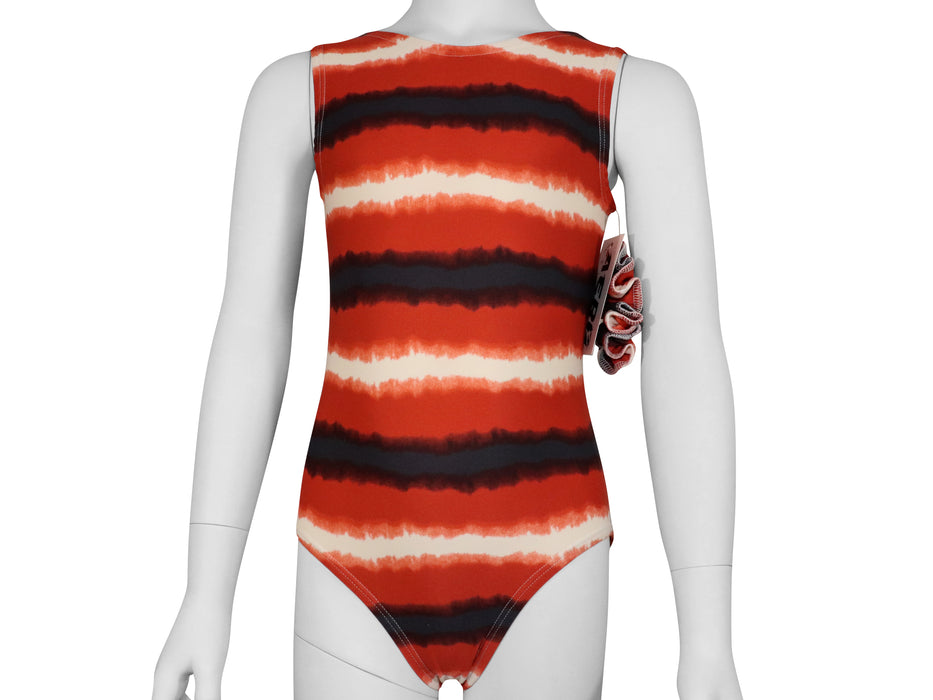 Chocolate Stripes Leotard