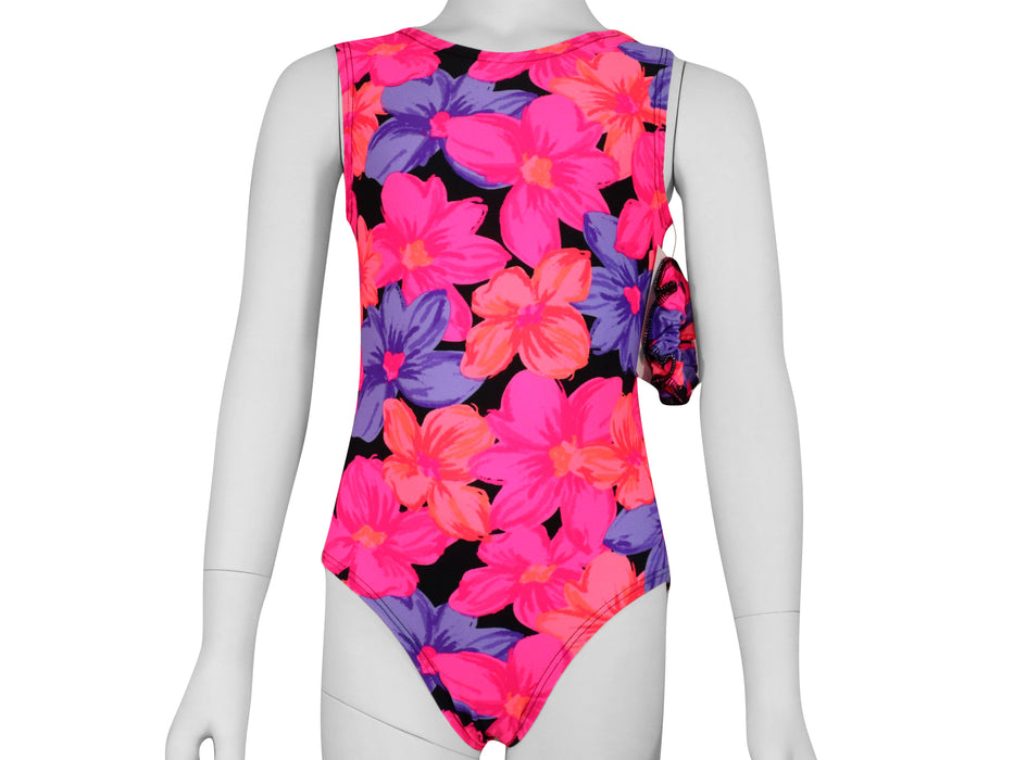 Tropical Floral Bouquet Leotard