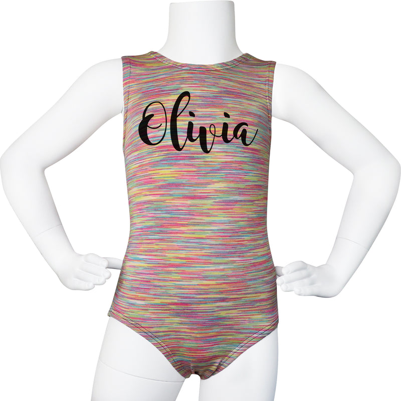 Custom Personalized Leotard with Your Name - Many Color Options!