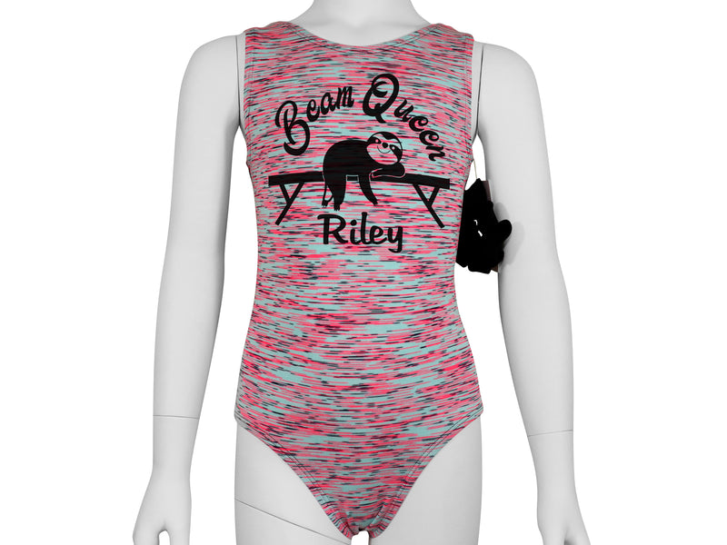 Beam Queen Sloth Leotard - Personalized