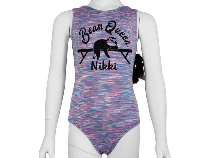 Beam Queen Sloth Leotard - Personalized
