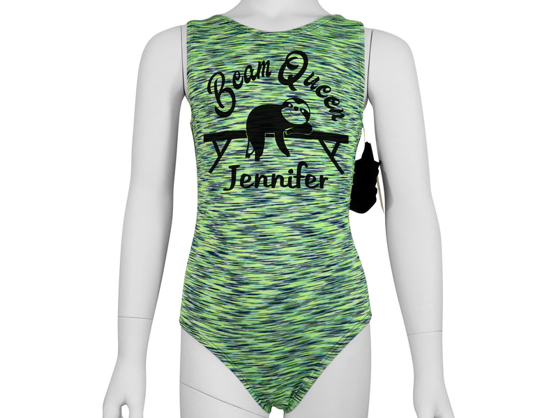 Beam Queen Sloth Leotard - Personalized