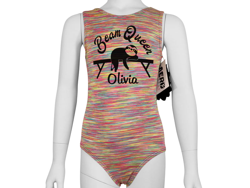 Beam Queen Sloth Leotard - Personalized