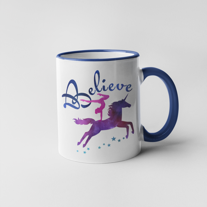 Unicorn Believe Mug - Personalized