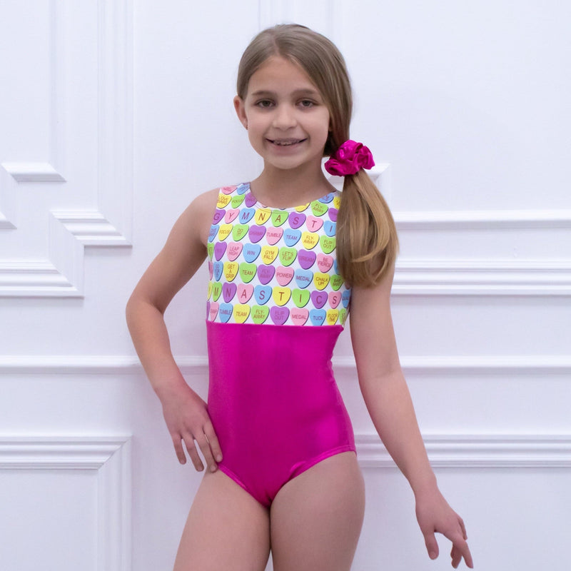Valentine's Day Conversion Hearts Leotard