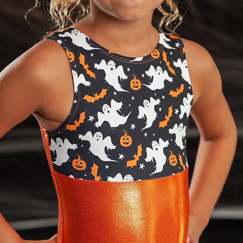 Ghosts & Pumpkins Leotard