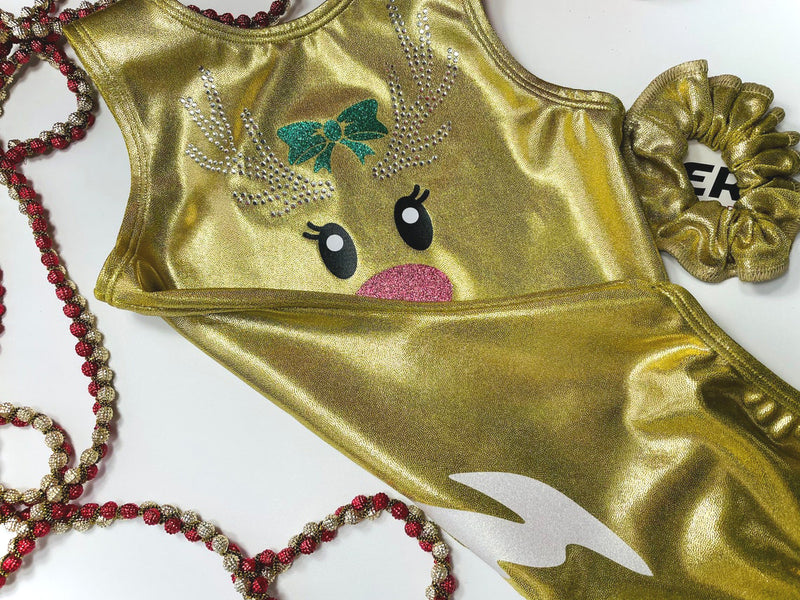 Girl Reindeer Leotard