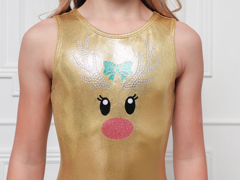 Girl Reindeer Leotard
