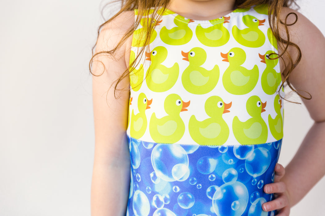 Ducky Bubble Bath Leotard