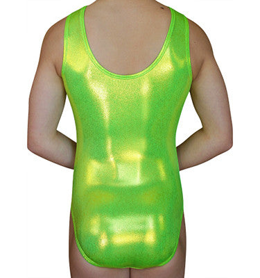 Citrus Lime Leotard - AERO Gymnastics Leotards