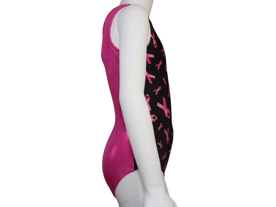 Pink Awareness Ribbon Leotard