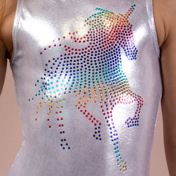 Rainbow Sparkle Unicorn Leotard