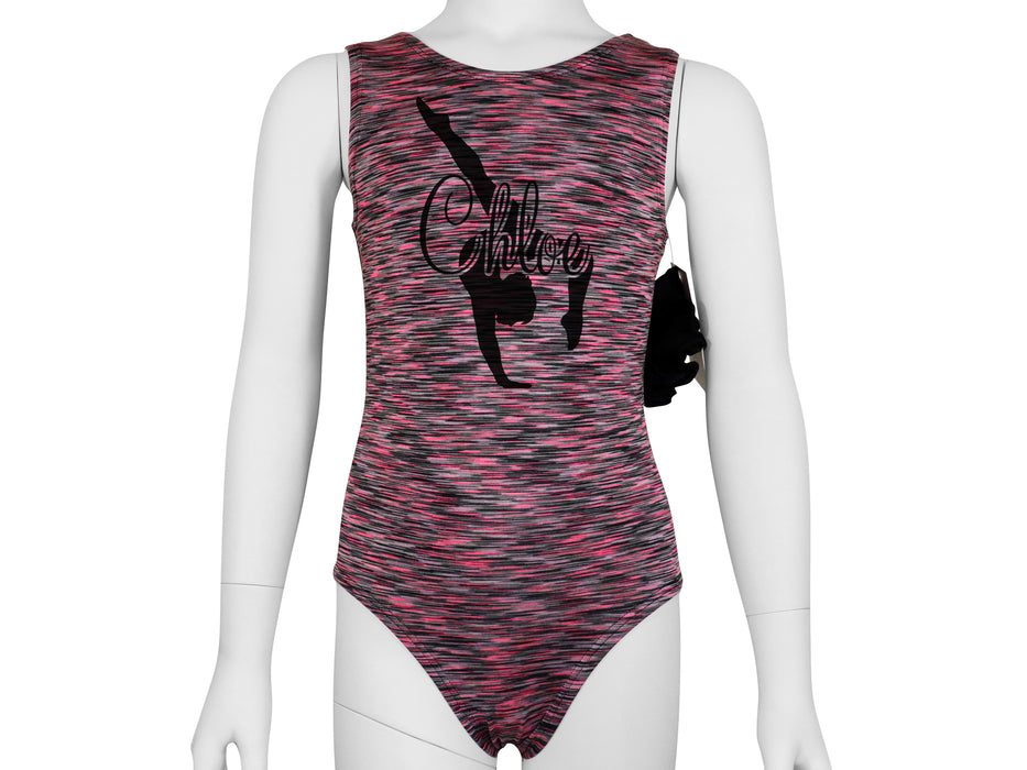 Gymnast Silhouette Leotard - Personalized