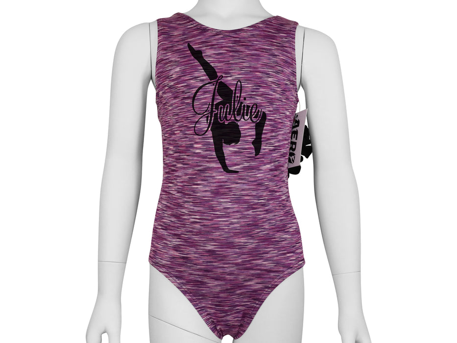 Gymnast Silhouette Leotard - Personalized