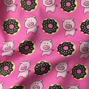 Pigs & Donuts Gymnastics Leotard Girls Toddlers Kids Teens Dance Ballet Gymnastics Gifts Custom Bodysuit Pig Doughnut Leo by AERO Leotards