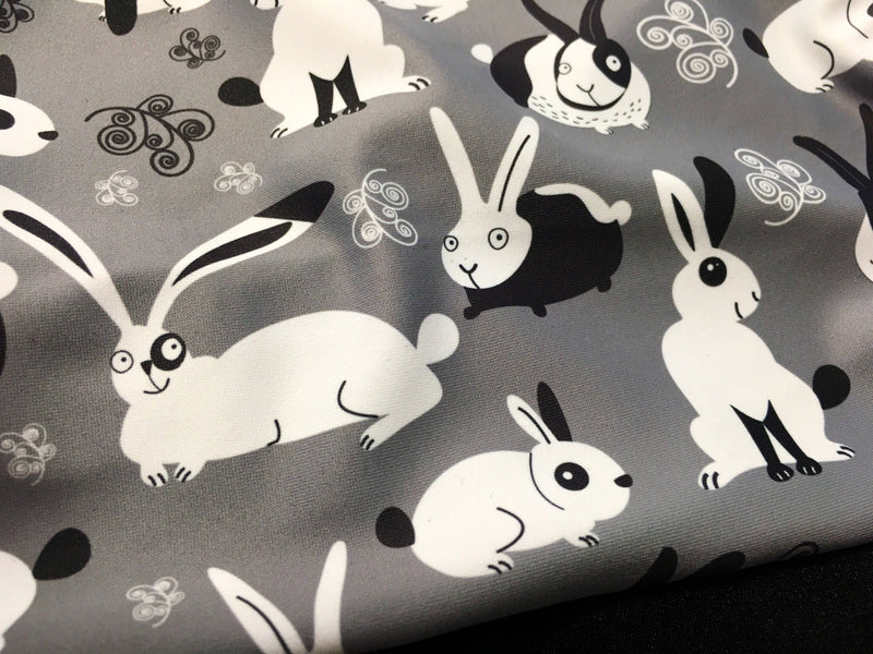 Rabbits Gymnastics Leotard Girls Toddlers Kids Teens Dance Ballet Costume Custom Bodysuit Bunny Rabbit Leo by AERO Leotards