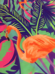 Flamingos Gymnastics Leotard Girls Toddlers Kids Teens Dance Ballet Gymnastics Gifts Custom Bodysuit Tropical Flamingo Leo by AERO Leotards