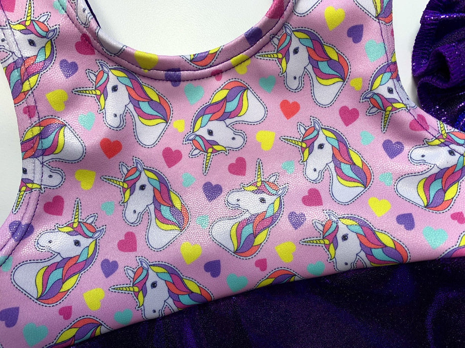 Unicorn Stickers Leotard