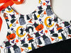 Halloween Black Cats Gymnastics Leotard Girls Toddler Kids Teen Dance Ballet Gymnastics Custom Bodysuit Spooky Pumpkins Leo by AERO Leotards