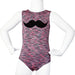 Mustache Gymnastics Leotard Girls Toddlers Kids Teen Dance Ballet Gymnastics Gifts Custom Bodysuit Leo By AERO Leotards