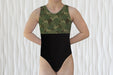 Camouflage Elephants Gymnastics Leotard Girls Toddlers Kids Teens Dance Ballet Costume Custom Bodysuit Elephant Leo by AERO Leotards
