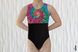 Tie Dye Collection Gymnastics Leotard for Girls Toddlers Kids Teen Dance Ballet Costume Bodysuit Leo by AERO Leotards - 8 Styles