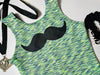 Mustache Gymnastics Leotard Girls Toddlers Kids Teen Dance Ballet Gymnastics Gifts Custom Bodysuit Leo By AERO Leotards