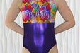 Gymnastics Leotard Girls Toddlers Kids Teens Dance Ballet Gymnast Gifts Custom Bodysuit Birthday Party Balloons Leo by AERO Leotards