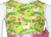 Christmas Unicorn Ornaments Gymnastics Leotard Girls Toddlers Kids Teens Dance Ballet Gymnastics Gifts Custom Bodysuit Leo by AERO Leotards