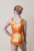 Halloween Candy Gymnastics Leotard Girls Toddlers Kids Teens Dance Ballet Costume Custom Bodysuit Orange Trick or Treat Leo by AERO Leotards