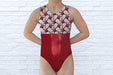 Christmas Gymnastics Leotard Girls Toddlers Kids Teens Dance Ballet Costume Custom Bodysuit Skydiving Santa Leo by AERO Leotards