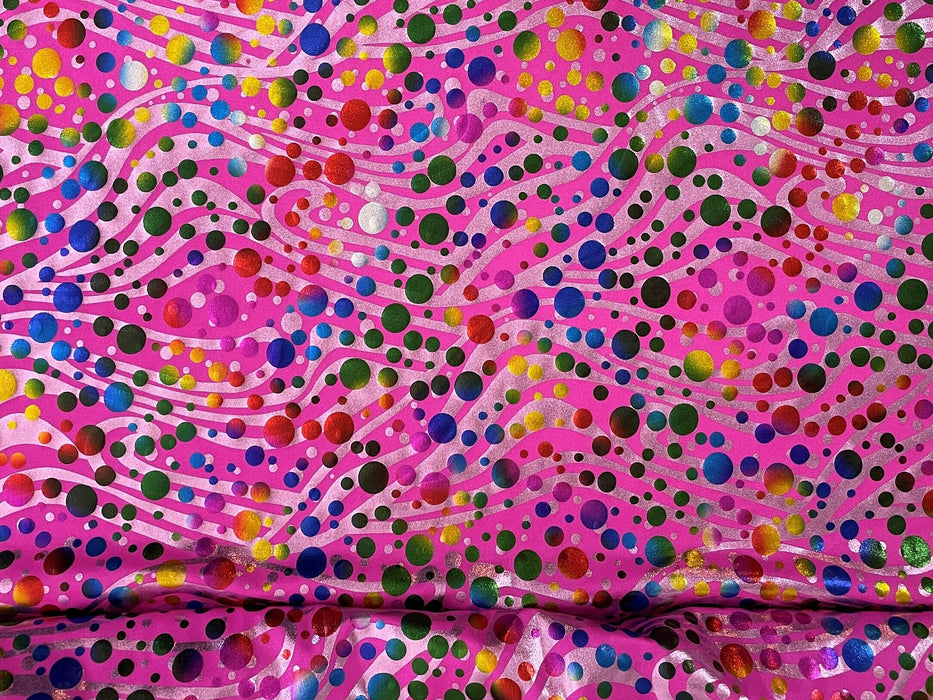Gymnastics Leotard Girls Toddlers Kids Teen Dance Ballet Costume Bodysuit Pink Purple Holographic Zebra Print & Bubbles Leo by AERO Leotards