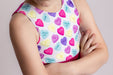 Valentine's Day Candy Hearts Gymnastics Leotard Girls Toddlers Kids Teen Dance Ballet Gymnastics Gifts Custom Bodysuit Leo by AERO Leotards