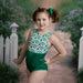 St. Patrick’s Day Gymnastics Leotard Girls Toddlers Kids Teens Dance Ballet Costume Custom Bodysuit Green Leo by AERO Leotards