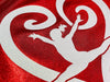 Gymnastics Leotard Girls Teen Child Kids Toddlers Dance Ballet Custom Bodysuit Sparkle Gymnast Heart Leo by AERO Leotards